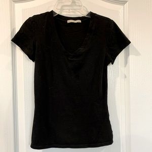 Black V neck